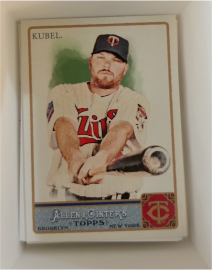 2011 Topps Allen & Ginter #224 Jason Kubel — front