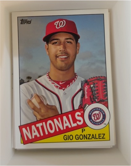 2013 Topps Archives #104 Gio Gonzalez Washington Nationals — front