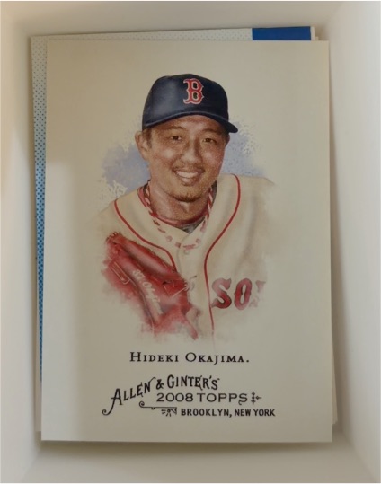 2008 Topps Allen & Ginter #296 Hideki Okajima — front