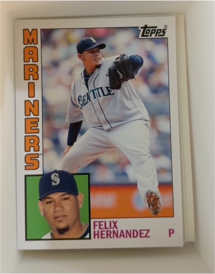 2012 Topps Archives #153 Felix Hernandez — front