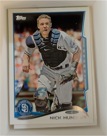 2014 Topps #37 Nick Hundley — front