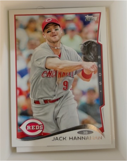 2014 Topps #80 Jack Hannahan — front