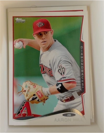 2014 Topps #292 Aaron Hill — front