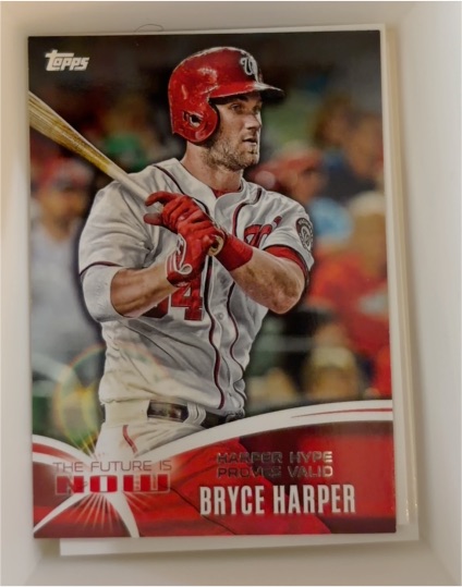 2014 Topps The Future is Now #FN-29 Bryce Harper — front