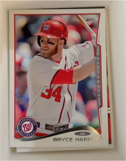 2014 Topps #100 Bryce Harper — front