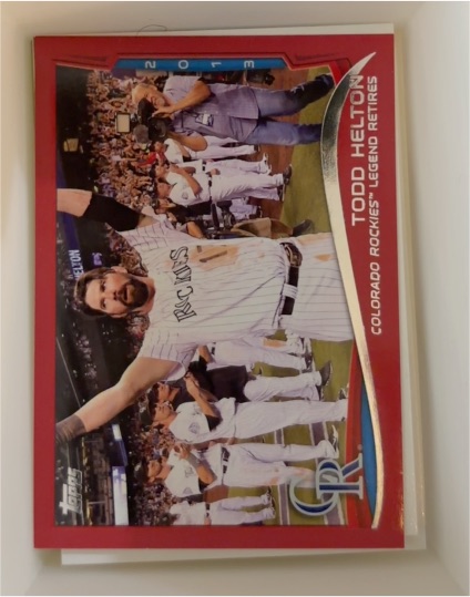 2014 Topps #253 Todd Helton — front