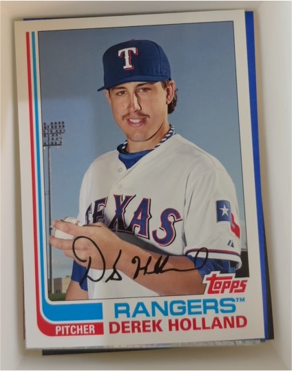 2013 Topps Archives #88 Derek Holland Texas Rangers — front