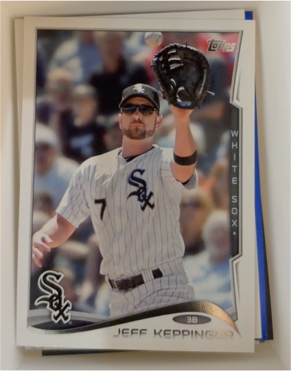 2014 Topps #262 Jeff Keppinger — front