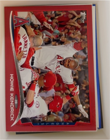 2014 Topps #185 Howie Kendrick Los Angeles Angels — front