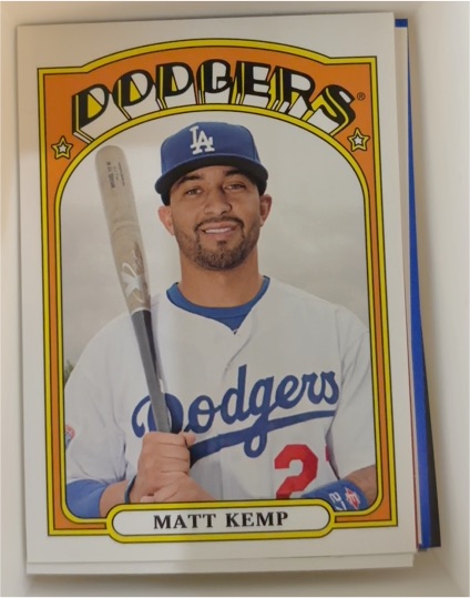 2013 Topps Archives #10 Matt Kemp — front