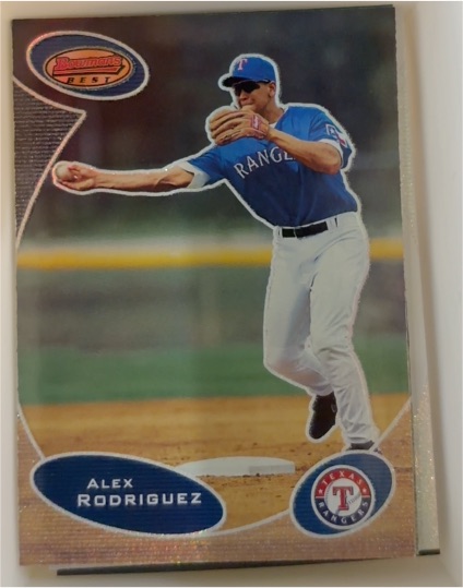 2003 Bowman's Best #BB-AR Alex Rodriguez — front