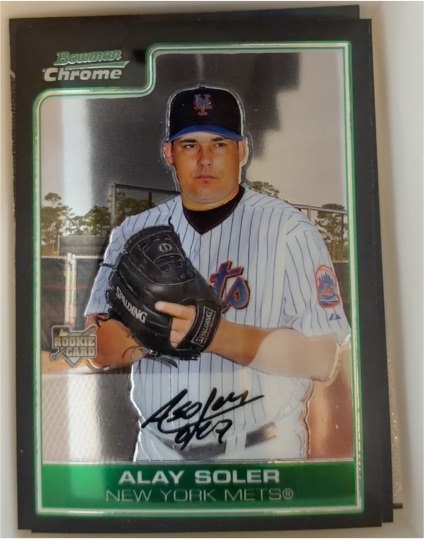 2006 Bowman Chrome #214 Alay Soler — front