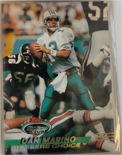 1993 Topps Stadium Club #246 Dan Marino — front