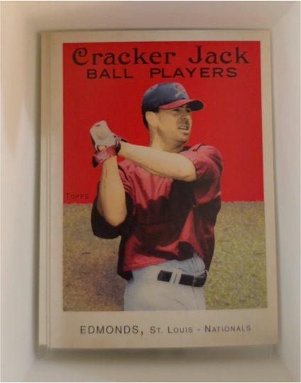 2004 Topps Cracker Jack #14 Jim Edmonds — front