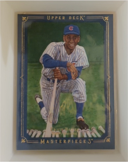 2008 Upper Deck Masterpieces #96 Ernie Banks — front