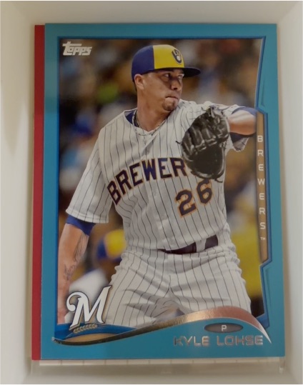 2014 Topps #51 Kyle Lohse Milwaukee Brewers — front