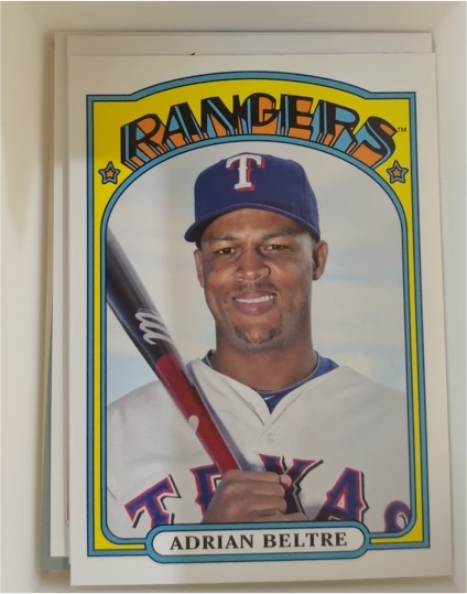 2013 Topps Archives #21 Adrian Beltre Texas Rangers — front
