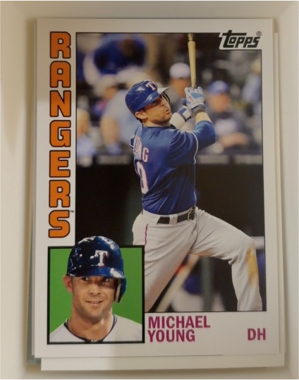 2012 Topps Archives #158 Michael Young — front