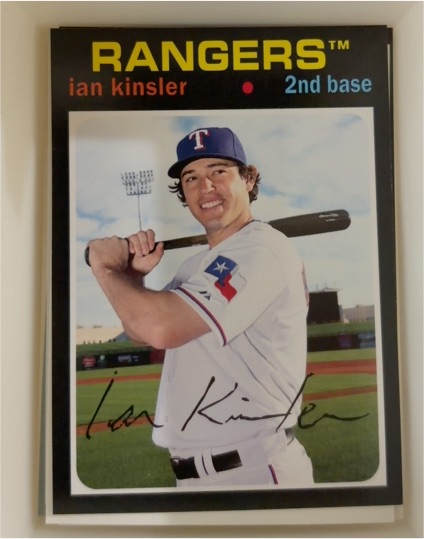 2012 Topps Archives #72 Ian Kinsler Texas Rangers — front