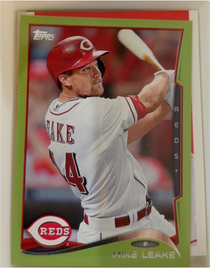 2014 Topps #277 Mike Leake — front