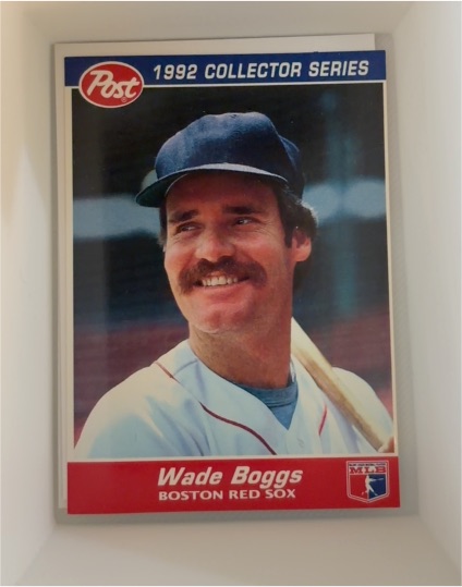 1992 Post Cereal #19 Wade Boggs — front