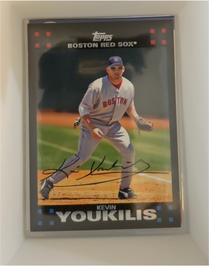 2007 Topps Boston Red Sox #BOS7 Kevin Youkilis — front
