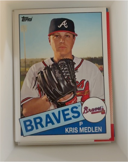 2013 Topps Archives #112 Kris Medlen Atlanta Braves — front