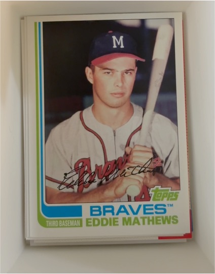 2013 Topps Archives #69 Eddie Mathews — front