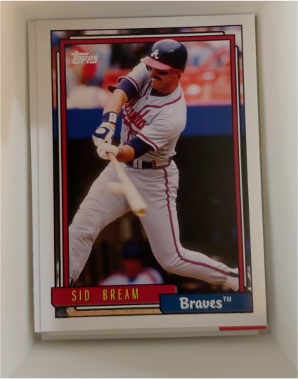 1992 Topps #770 Sid Bream — front
