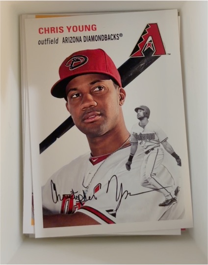 2012 Topps Archives #23 Chris Young — front