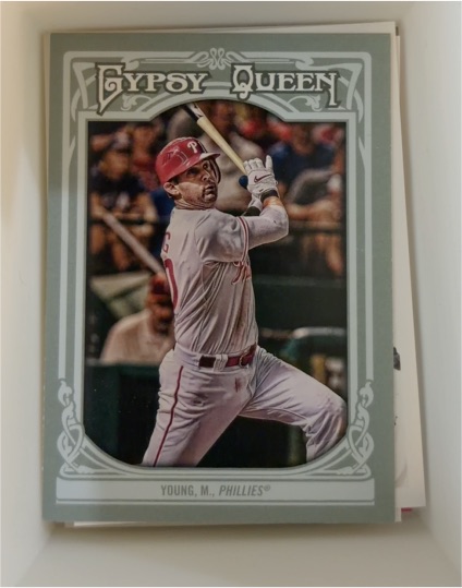 2013 Topps Gypsy Queen #298 Michael Young — front
