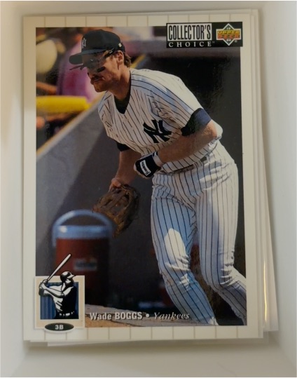 1994 Upper Deck Collector's Choice #380 Wade Boggs — front