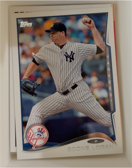 2014 Topps #137 Boone Logan — front