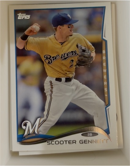 2014 Topps #130 Scooter Gennett — front