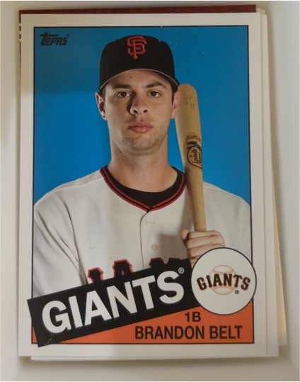 2013 Topps Archives #118 Brandon Belt — front