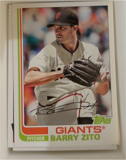 2013 Topps Archives #89 Barry Zito San Francisco Giants — front
