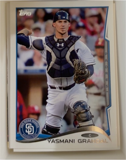 2014 Topps #67 Yasmani Grandal — front