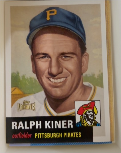 2001 Topps Archives #191 Ralph Kiner — front