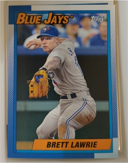 2013 Topps Archives #186 Brett Lawrie Toronto Blue Jays — front