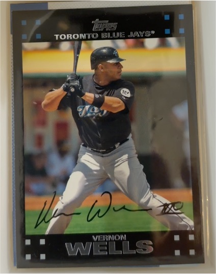 2007 Topps #488 Vernon Wells — front