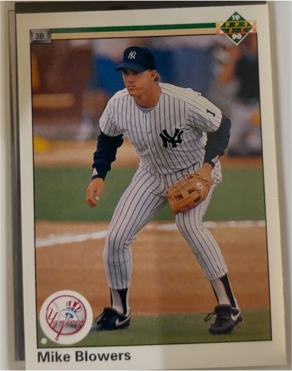 1990 Upper Deck #767 Mike Blowers — front