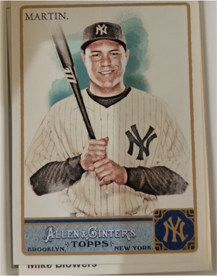 2011 Topps Allen & Ginter #348 Russell Martin — front