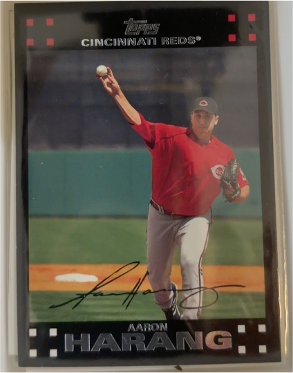 2007 Topps #476 Aaron Harang — front