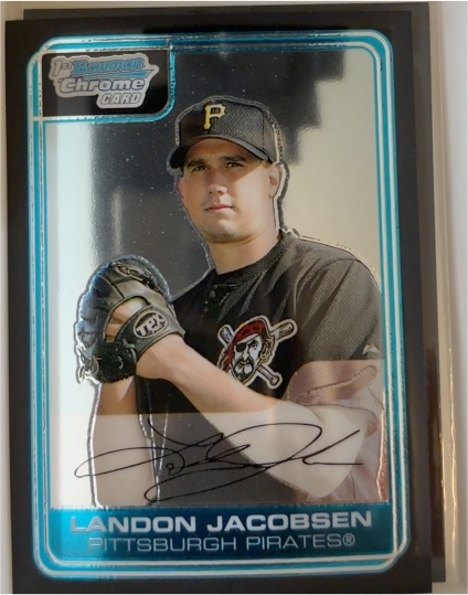 2006 Bowman Chrome Prospects #BC198 Landon Jacobsen — front