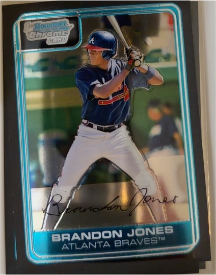 2006 Bowman Chrome #BC156 Brandon Jones — front