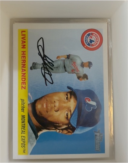 2004 Topps Heritage #379 Livan Hernandez — front