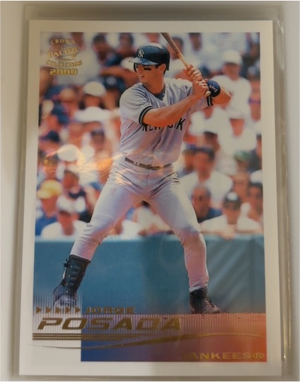 2000 Pacific Crown Collection #193 Jorge Posada — front