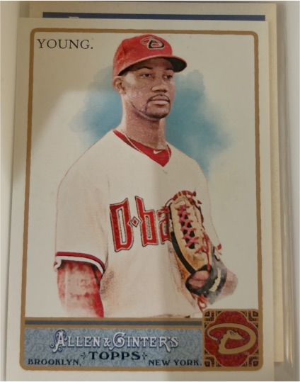 2011 Topps Allen & Ginter #271 Chris Young — front