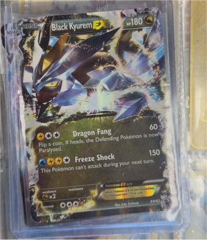 2012 Pokémon Black Kyurem EX #BW62 — front