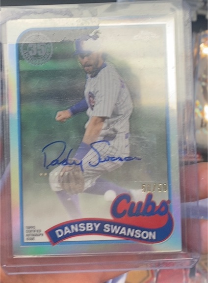 2025 Topps Update #U90C-78 Dansby Swanson — front